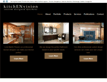 Tablet Screenshot of kitchenvision.ca